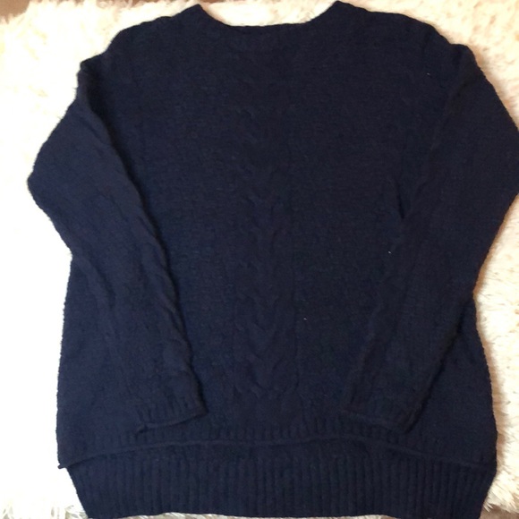 Madewell crew cable knit sweater size Xs
